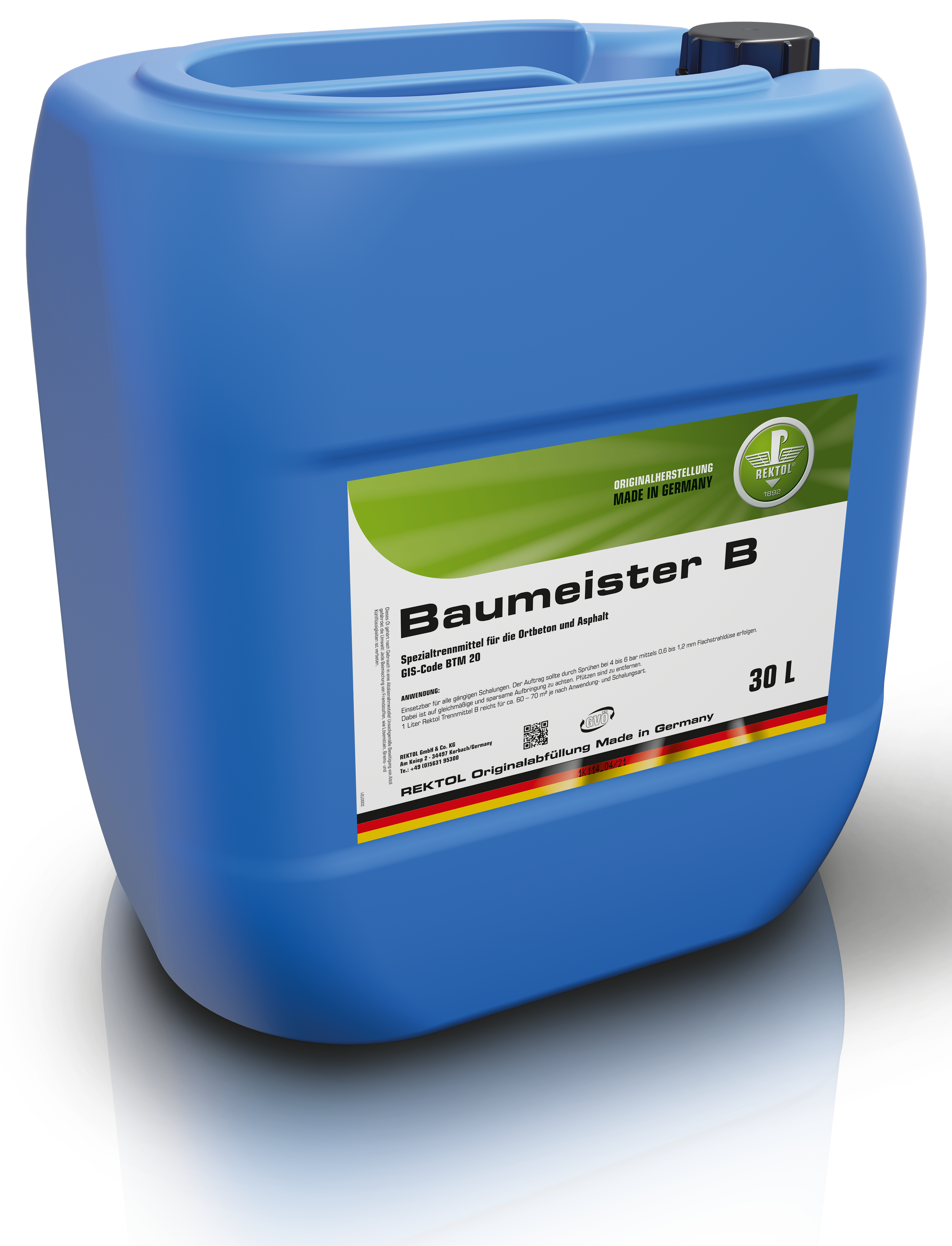 REKTOL Mischerschutz Multitran Plus  30L can blue
